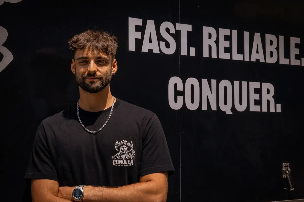 Carvallo, Conquer Removals crew member